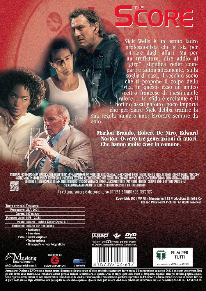Amazon.co.jp: The Score : DVD